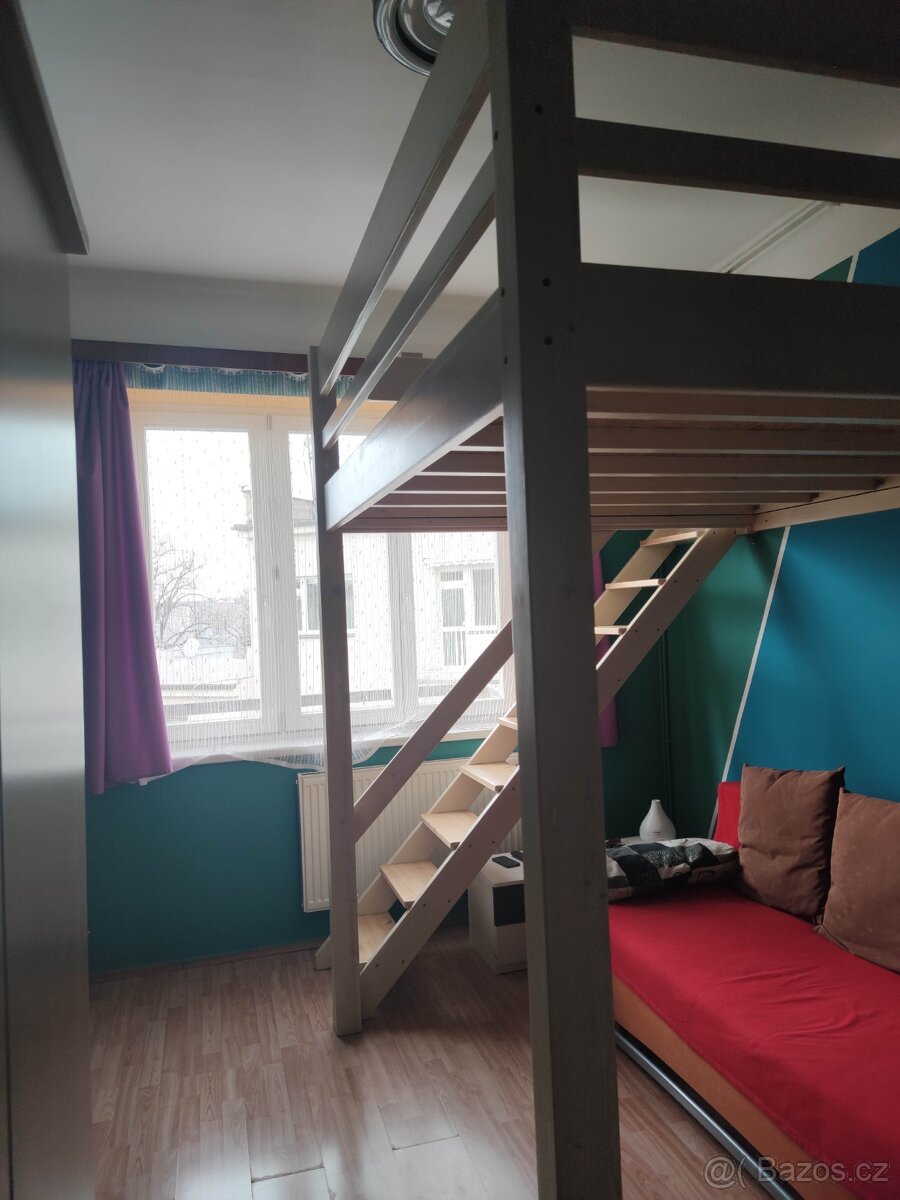 Luxusní patrová postel (masiv) - 2