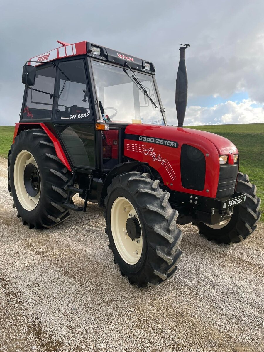 Predám traktor ZETOR 6340 s TP a ŠPZ - 2
