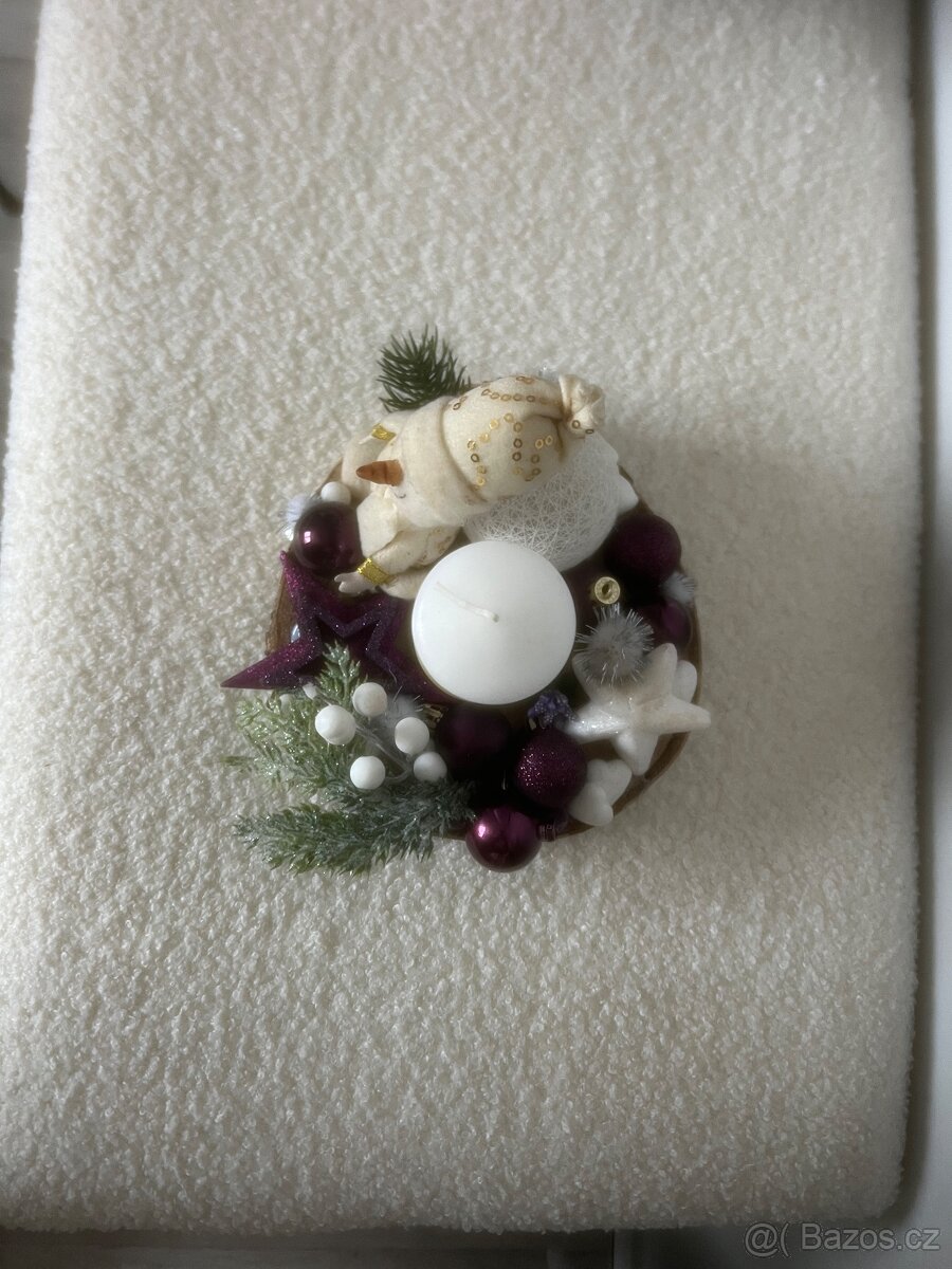 Vánoční svícen na stůl - 2