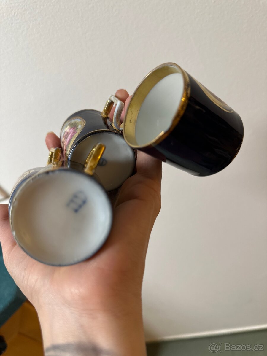 Mokka salka czechoslovakia 4 ks - 2