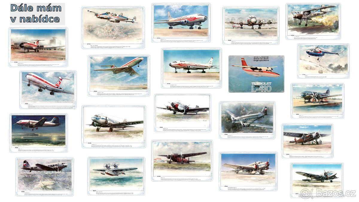 plechová cedule -Lisunov Li-2 (Československé aerolinie) - 2