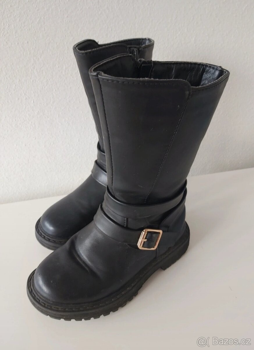 Divci kozacky cerne vel.28 - 2