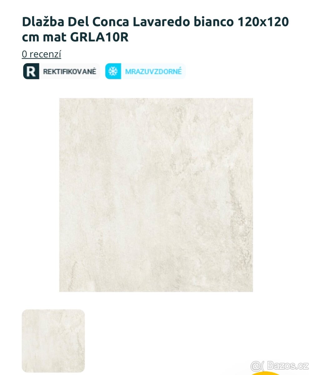 Dlažba 120x120cm Del Conca - 2