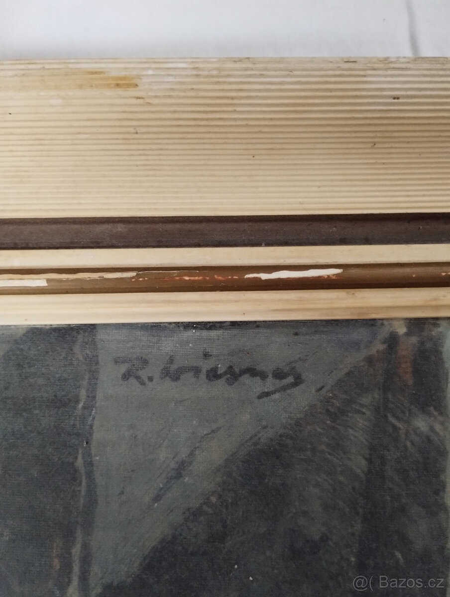 Richard Wiesner: Zátiší s ovocem - 2