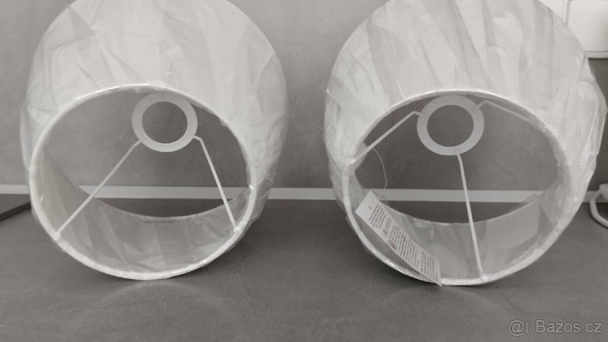 STÍNIDLO NA STOLNÍ LAMPIČKU - 2KS - SLEVA - 2