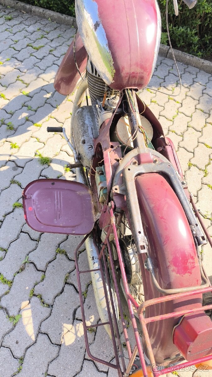 Jawa 350 , Jawa panelka doklady - 2