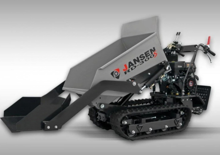 dumper s lopatou, pásový dumper, nakládací dumper - 2