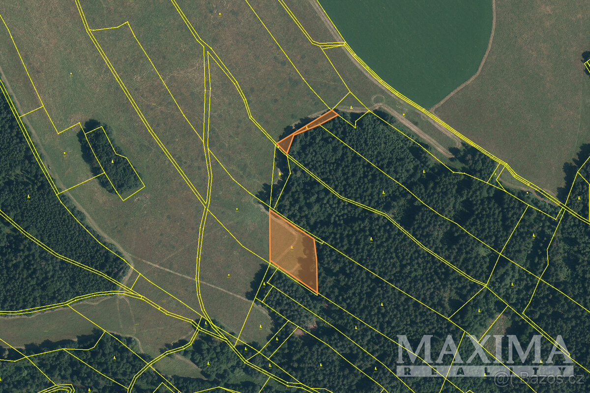 Pozemek o ploše 6397 m2 - Krásný Les, - 2