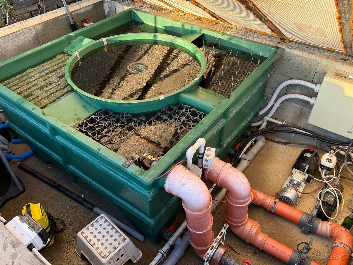 Jezírkový filtr Tripond Center Vortex C-115 vč. předfiltru - 2