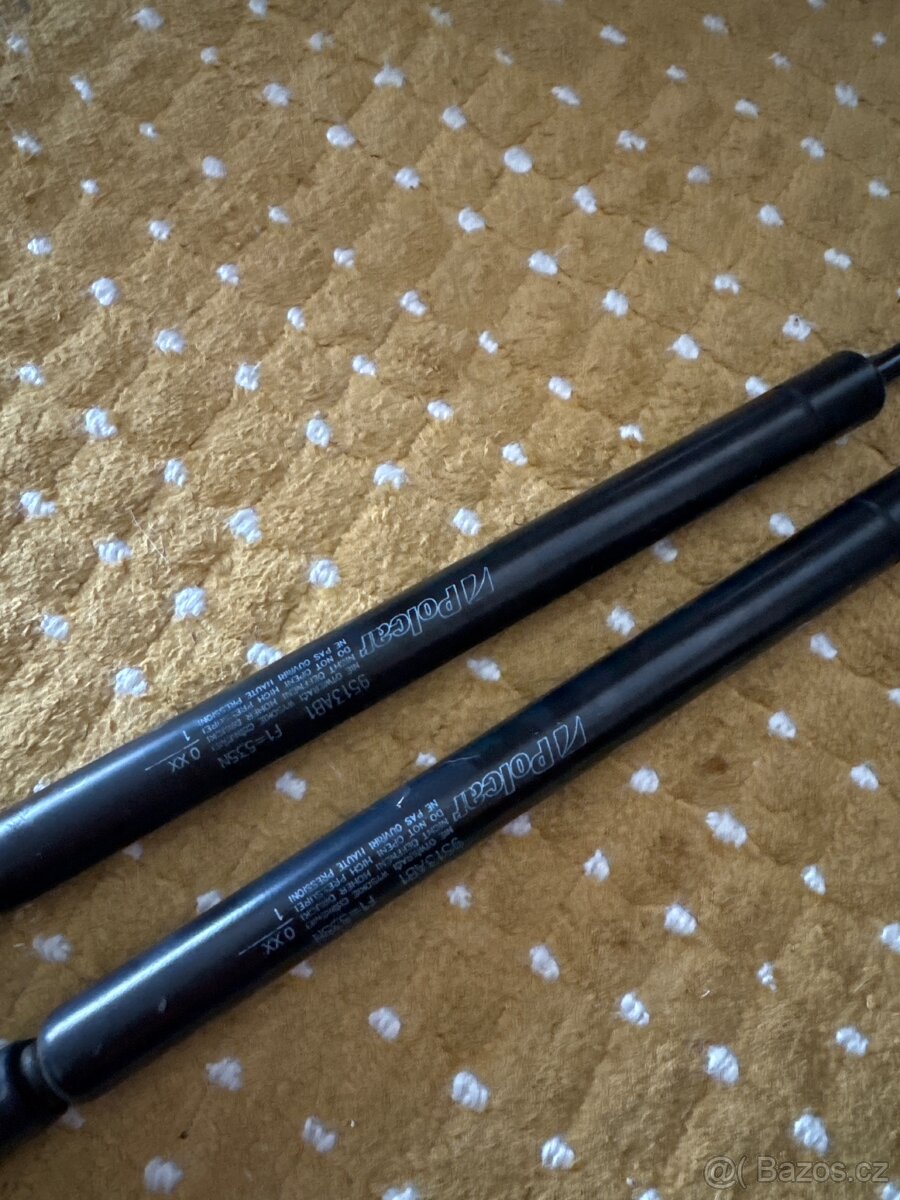 2x TELESKOPICKÝ PÍST VÍKA KUFRU - 2