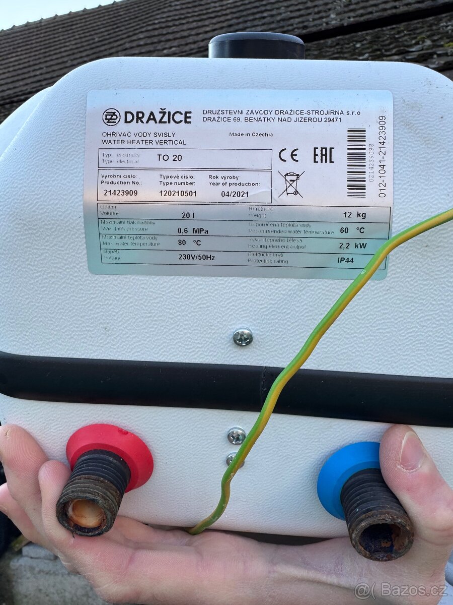 Bojler Dražice TO20 - 2