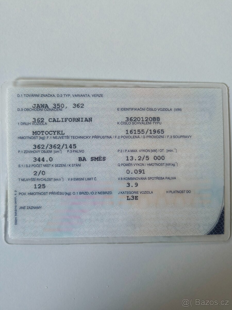 Jawa 350 californian - 2