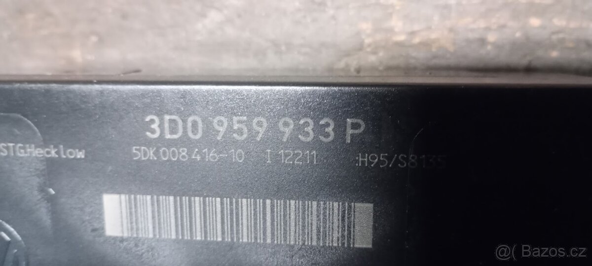 VW Phaeton 2014 jednotka komfortu 3D0959933P - 2