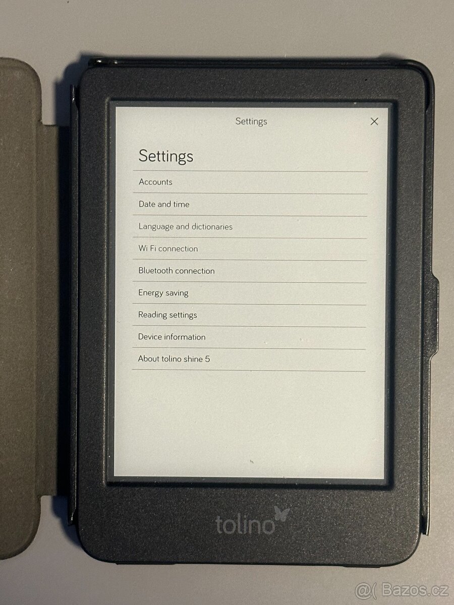 Čtečka knih Tolino Shine 5 16GB + obal - 2