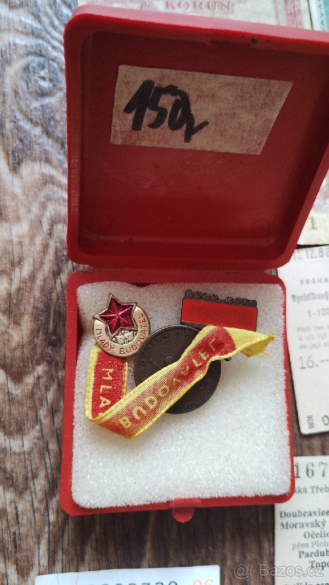 Plaketa, bankovky atd. - 2