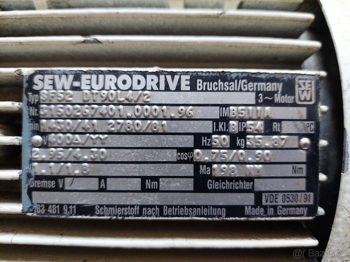 Převodový motor SEW Eurodrive - 2