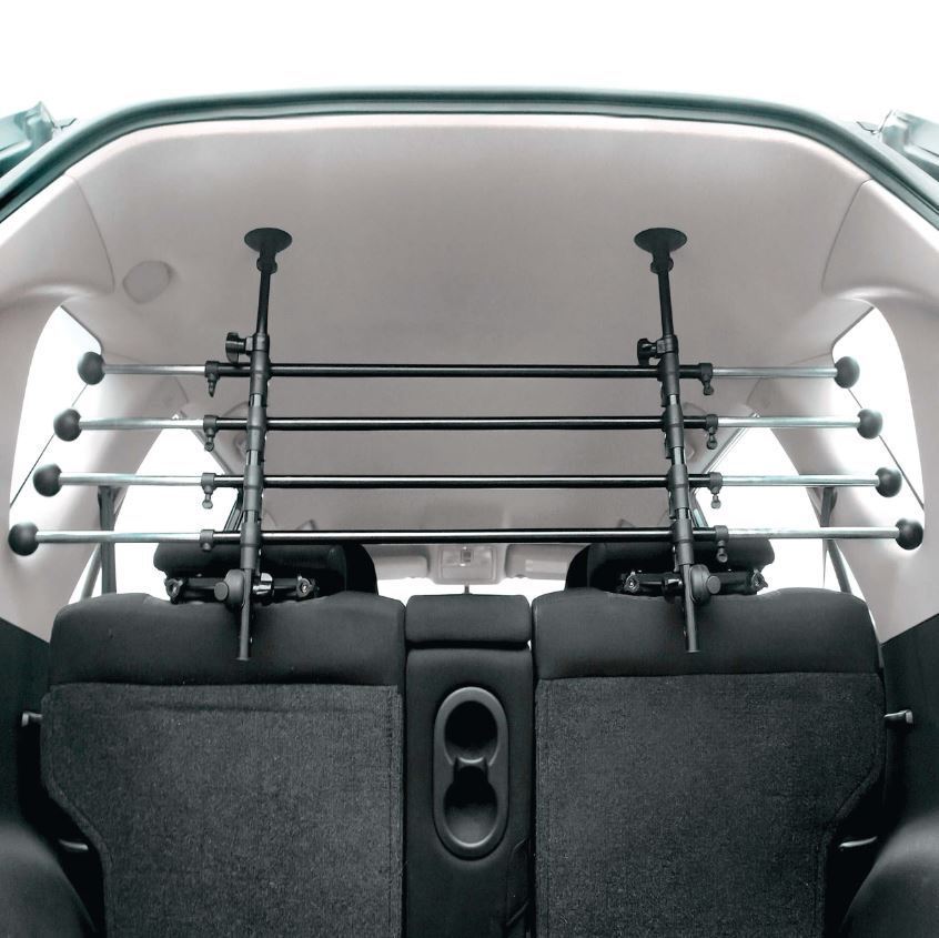 Mříž do kufru auta na hlavové opěrky SUMEX DOG1000 - 2