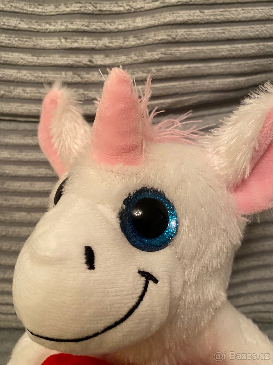 Plyšová hračka jednorožec - 2