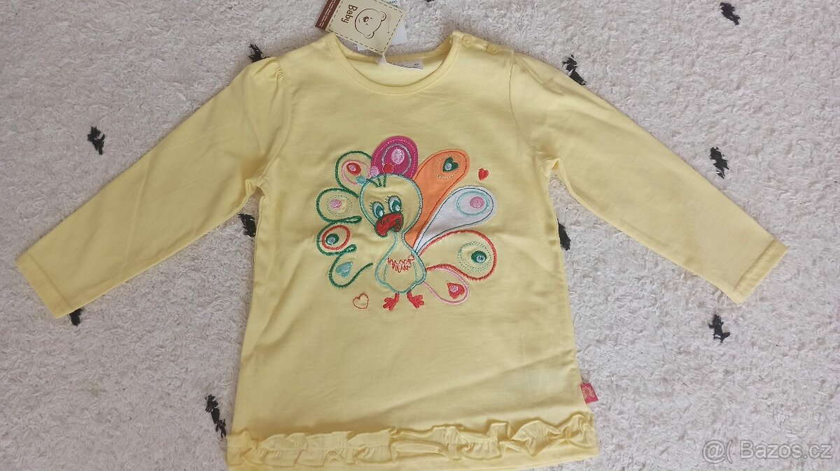 Dívčí trika - vel. 86 - NOVÁ s visačkou - 2