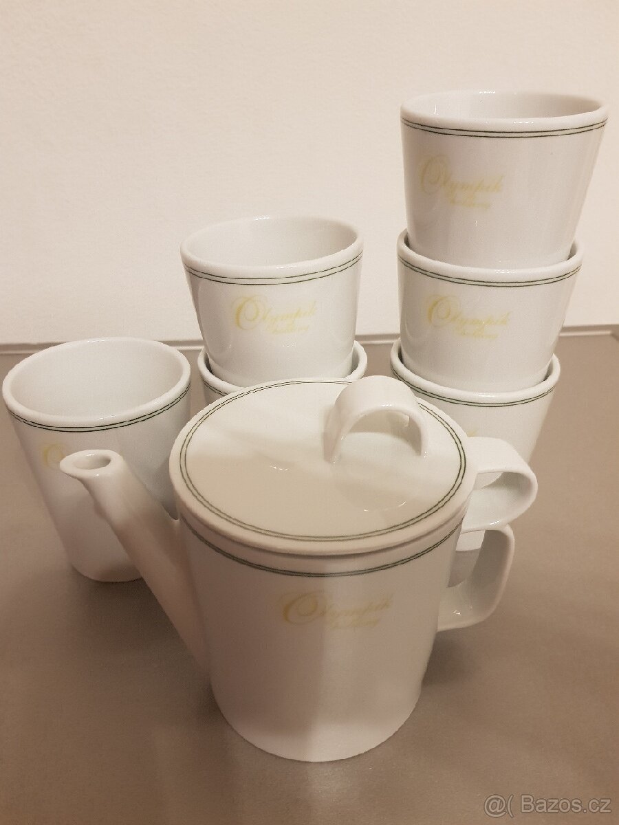 Staré hotelové nádobí souprava - 2