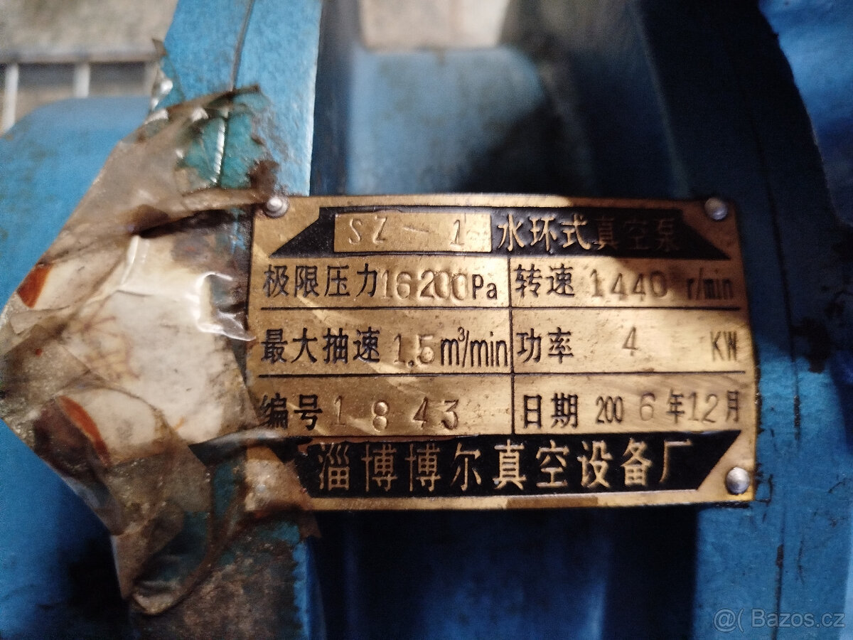 Oběhové nebo dopravní čerpadlo kapalin. - 2