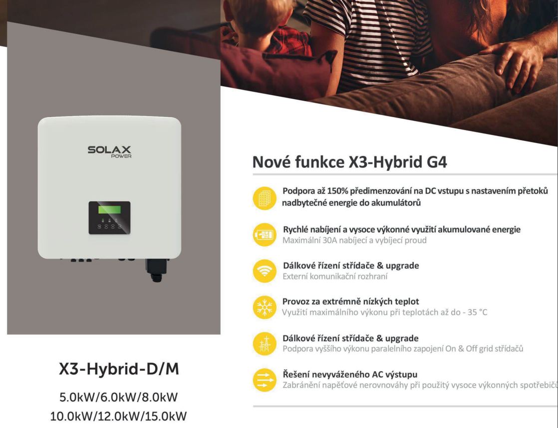 Solax G4 X3-Hybrid-15.0-D, Wifi 3.0, CT - 2