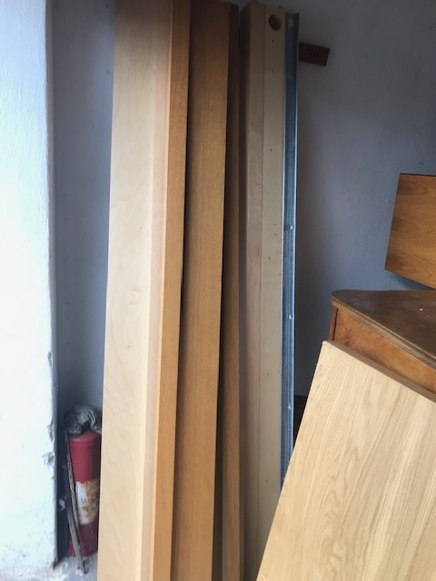 Postel MALM IKEA - dřevěný rám - 2