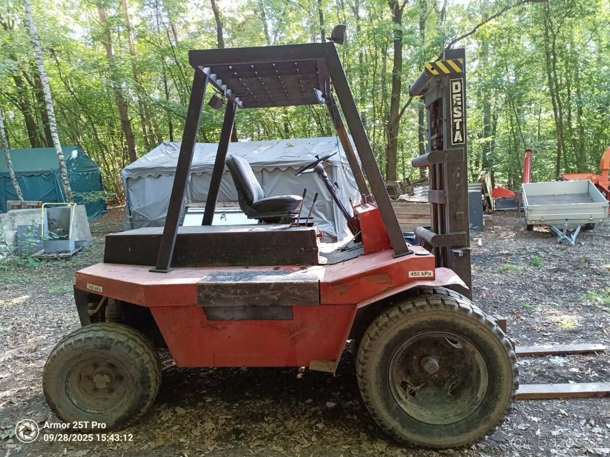 Terénní desta DVHM 322 - 2