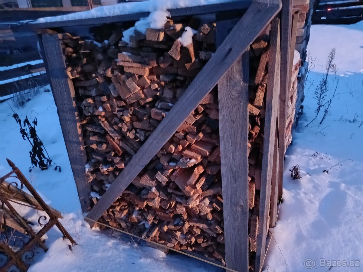 Třísky a bličky na topení, podpal suché - 2