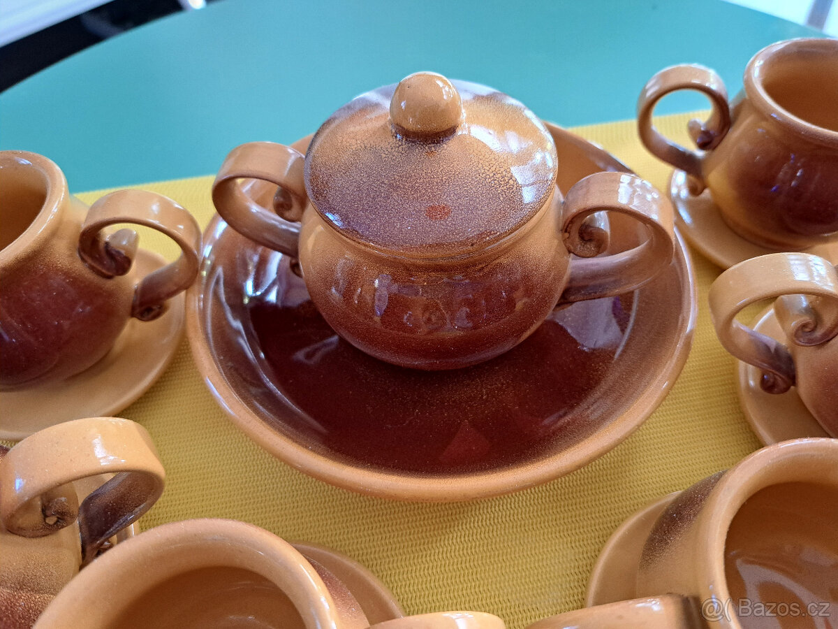 kávový servis - keramika - 2