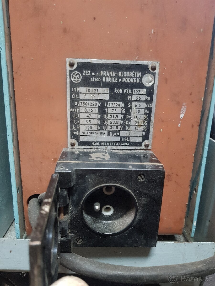 TR 121 + zbytek starých elektrod - 2