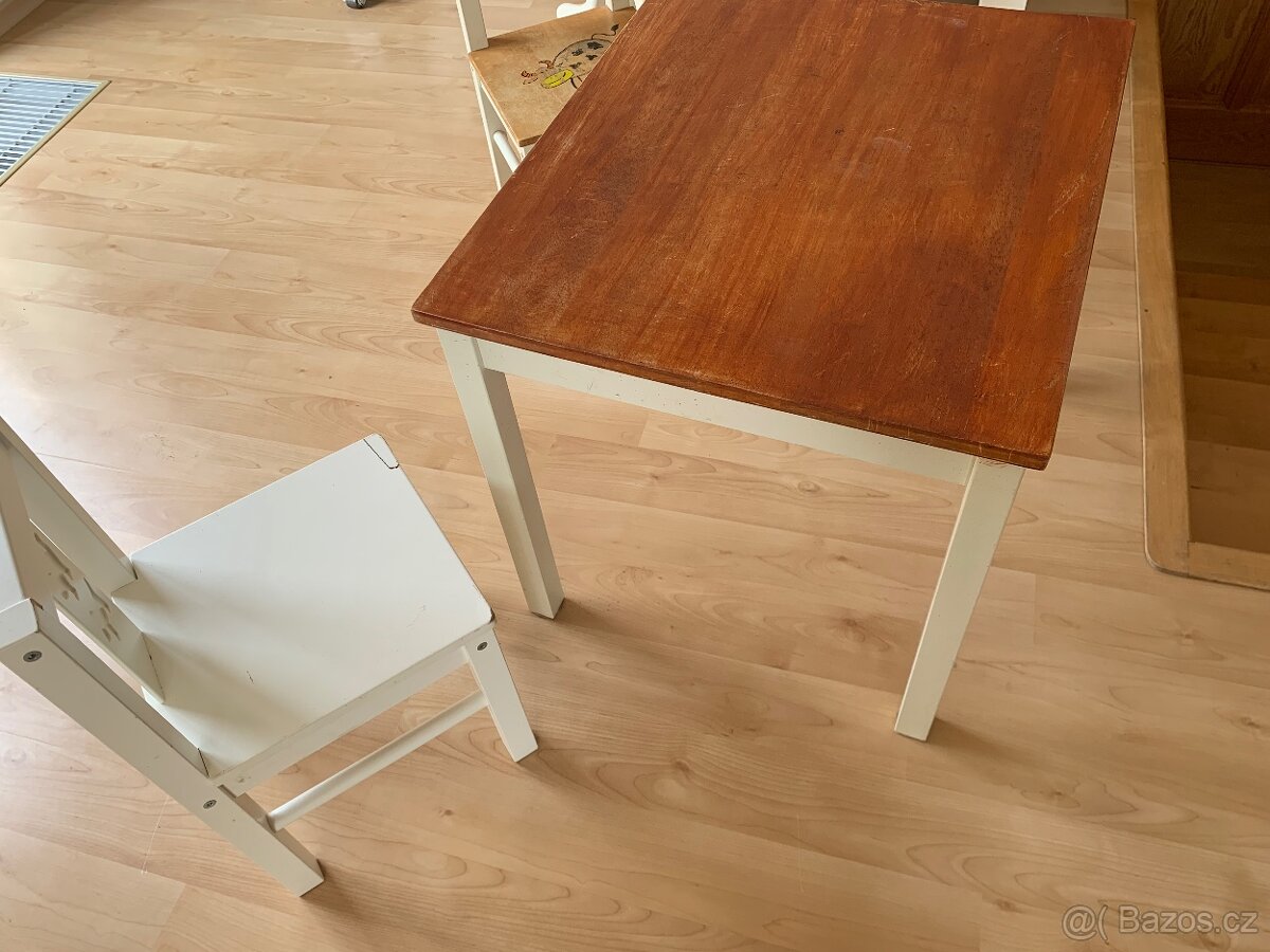 Dětské židličky, dětský stoleček - 2