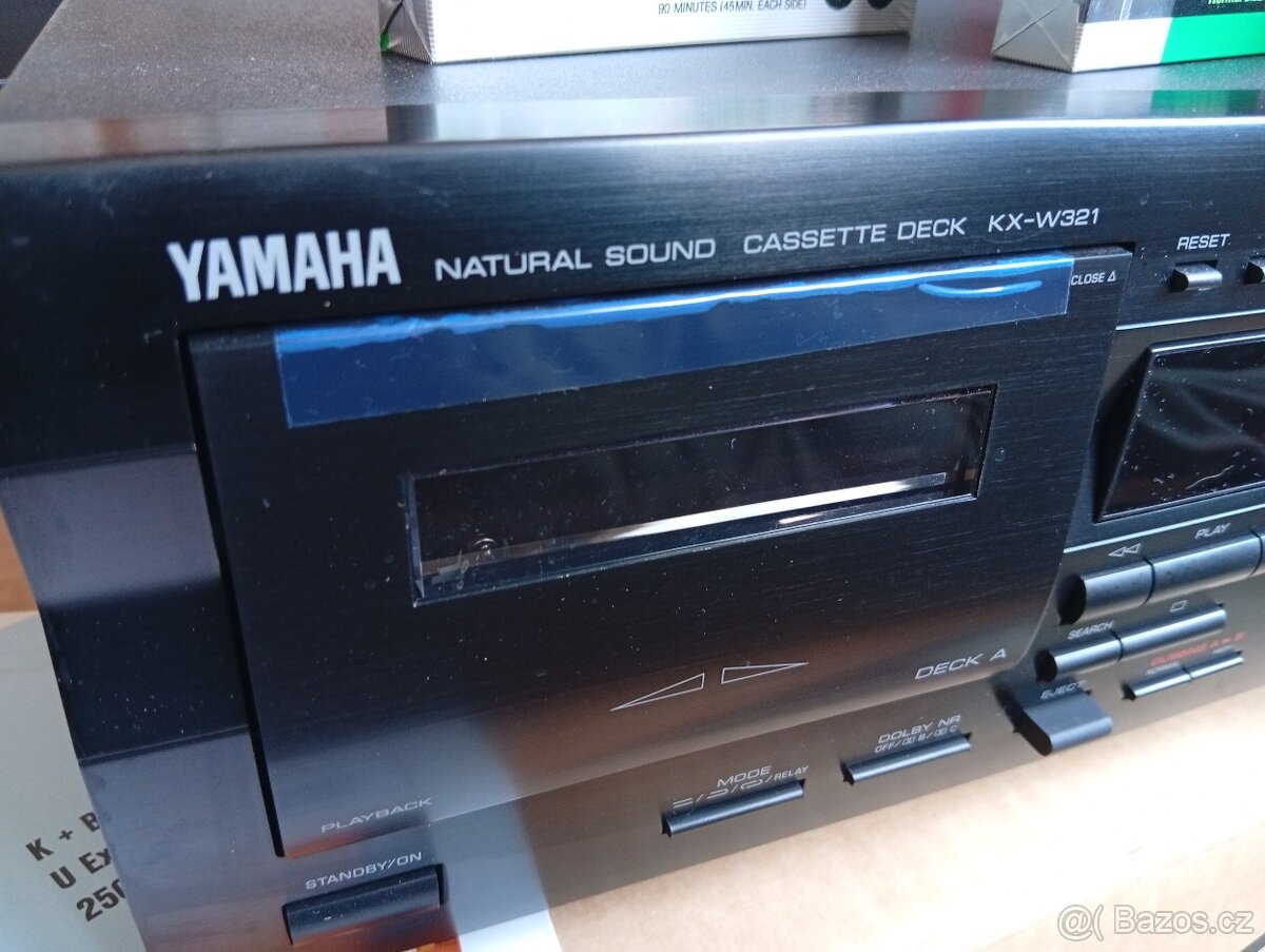 Yamaha KX-W321 stereo cassette deck - 2