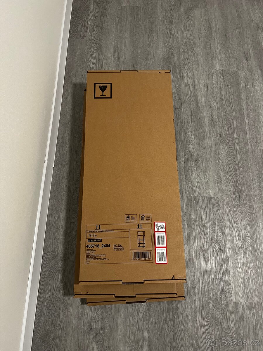 Regál Parkside nerozbalený 2 kusy - 2