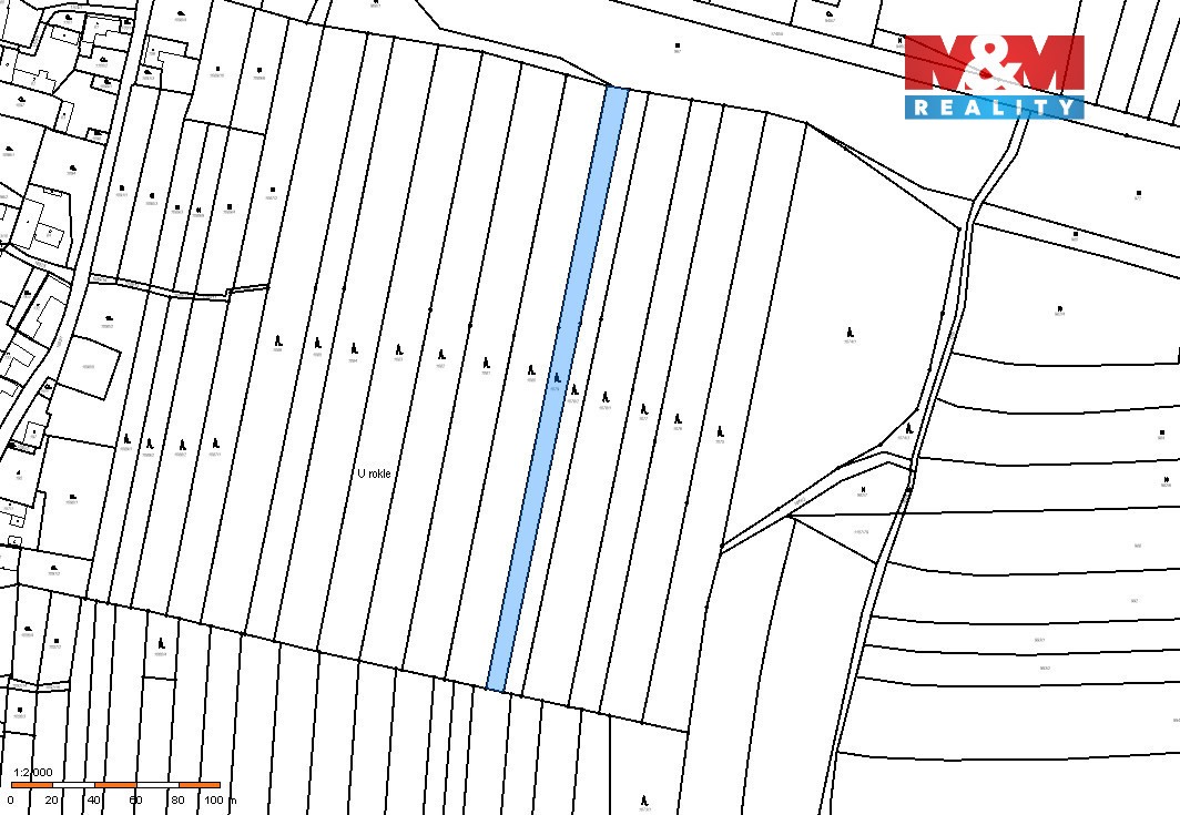 Prodej lesa, 6005 m², Dražíč - 2