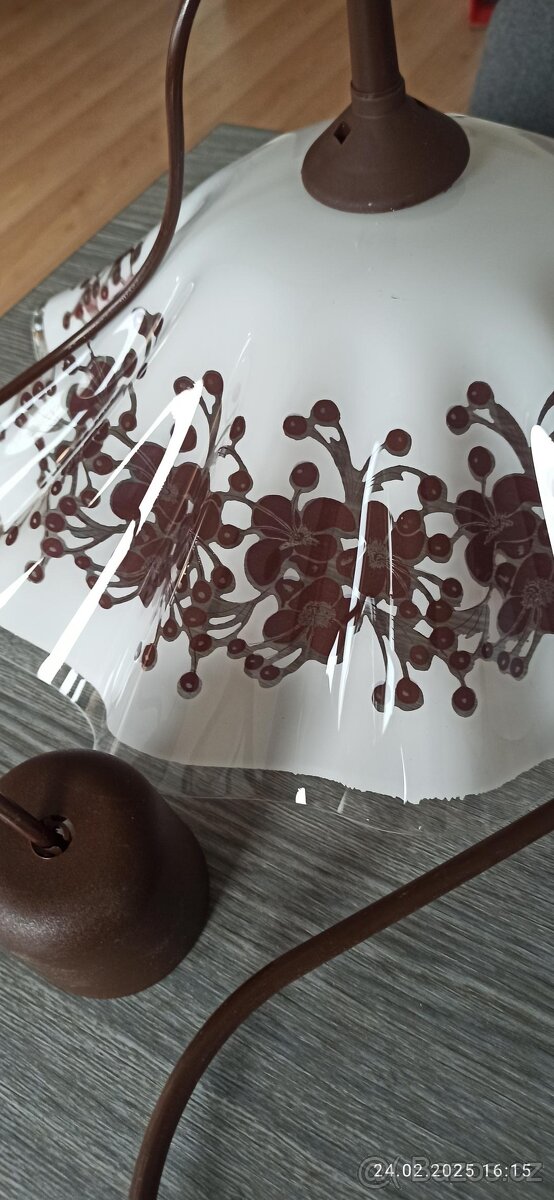 Sukýnka hnědá kytka - 2