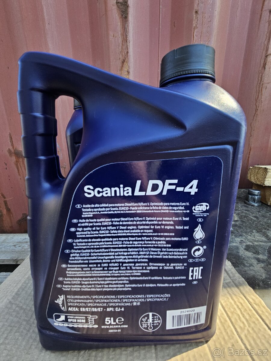 Scania oil LDF-4 - 2