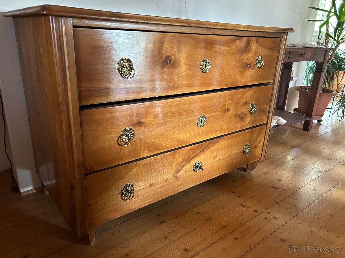 Prádelník/ komoda Biedermeier - 2