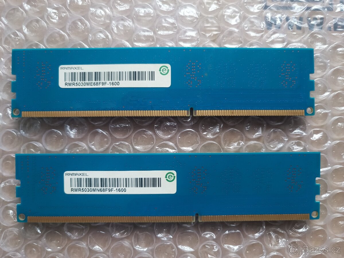 RAM 2x4GB (8GB) DDR3 1600 MHz - 2