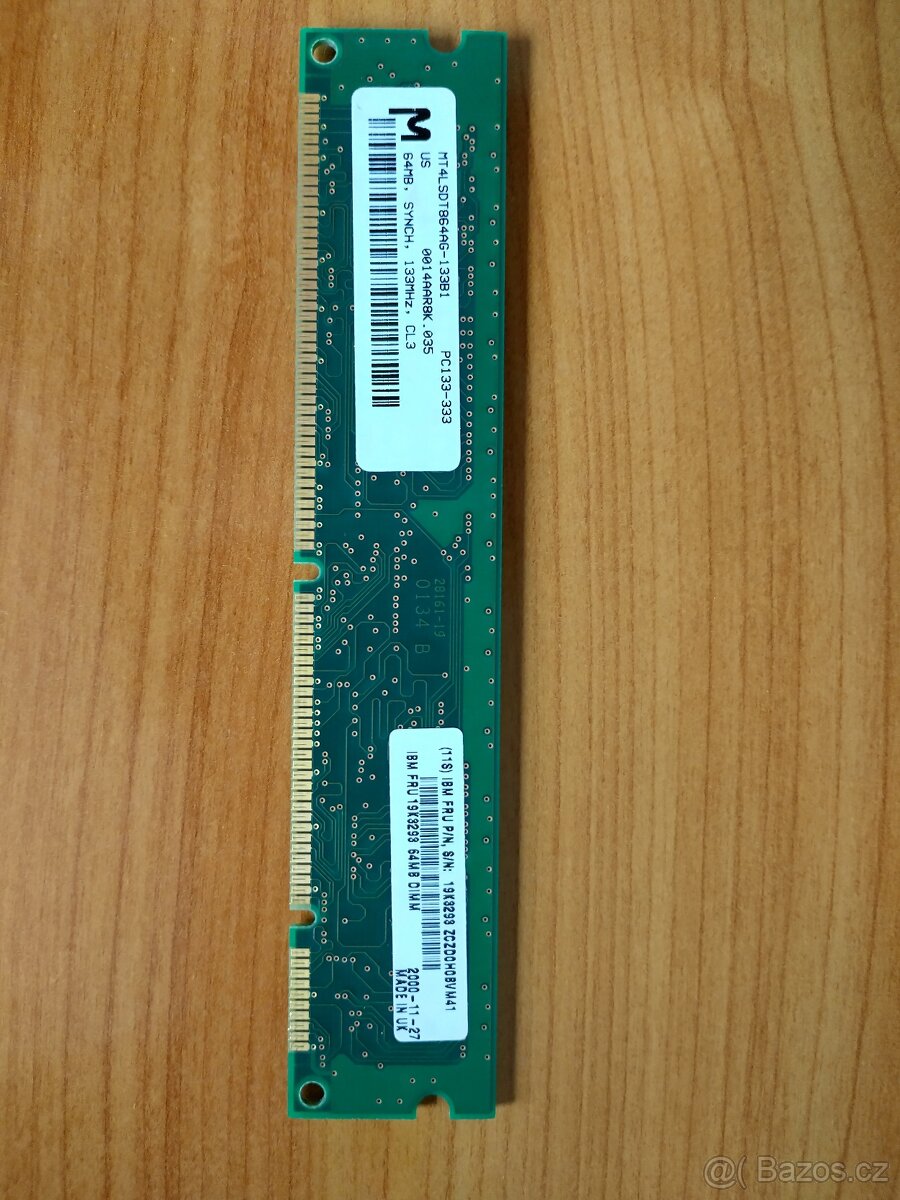 Paměť 64MB, SYNCH, 133MHz - 2