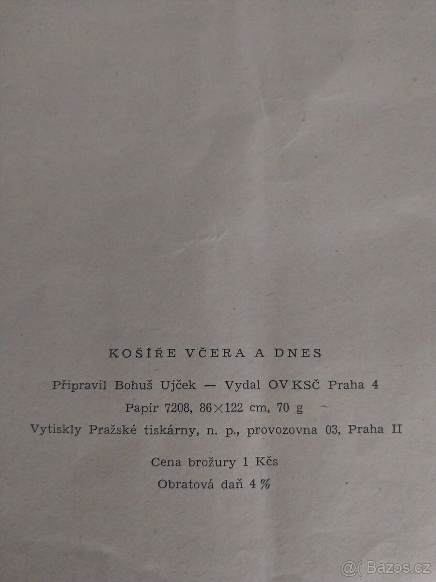 Kniha Košíře včera a dnes - 2