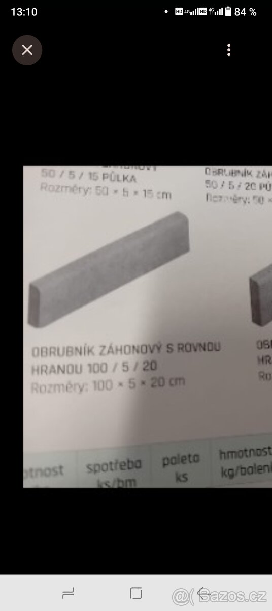 Zahradní obrubník - 2