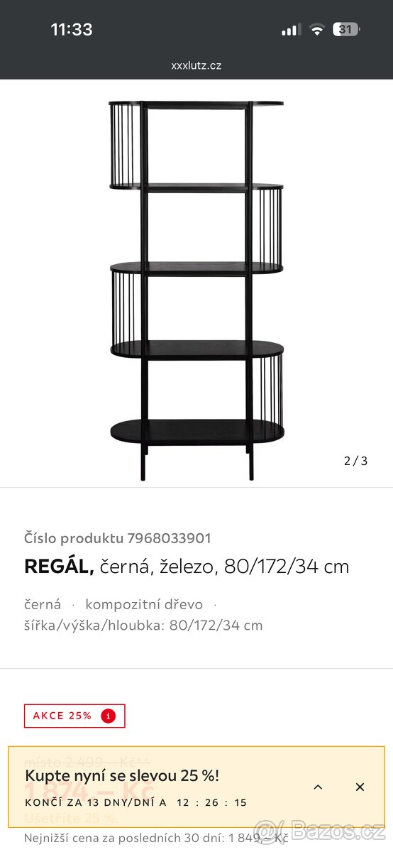 Designový regál - 2
