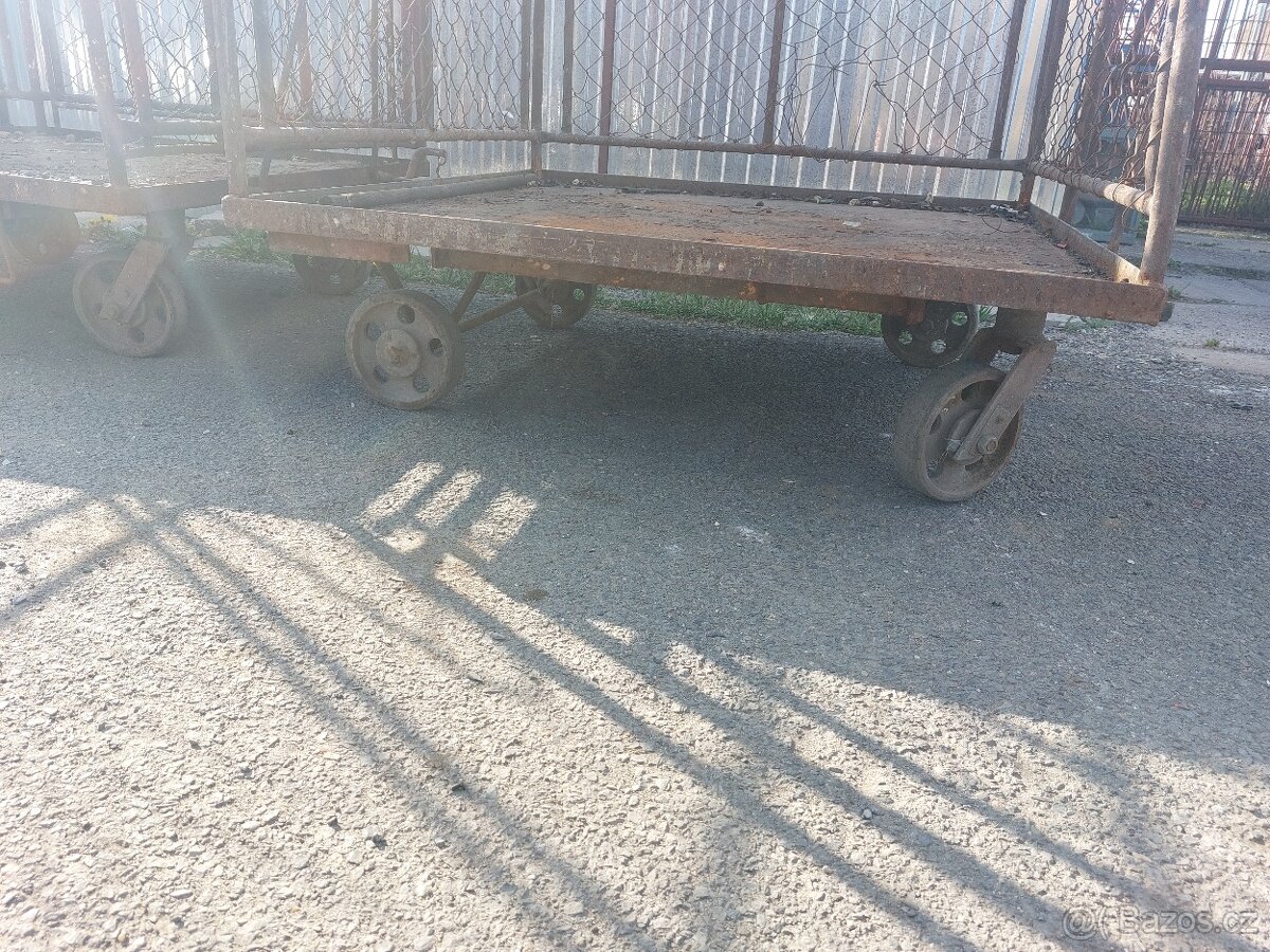 Skladový klecový vozík, roll kontejner. - 2
