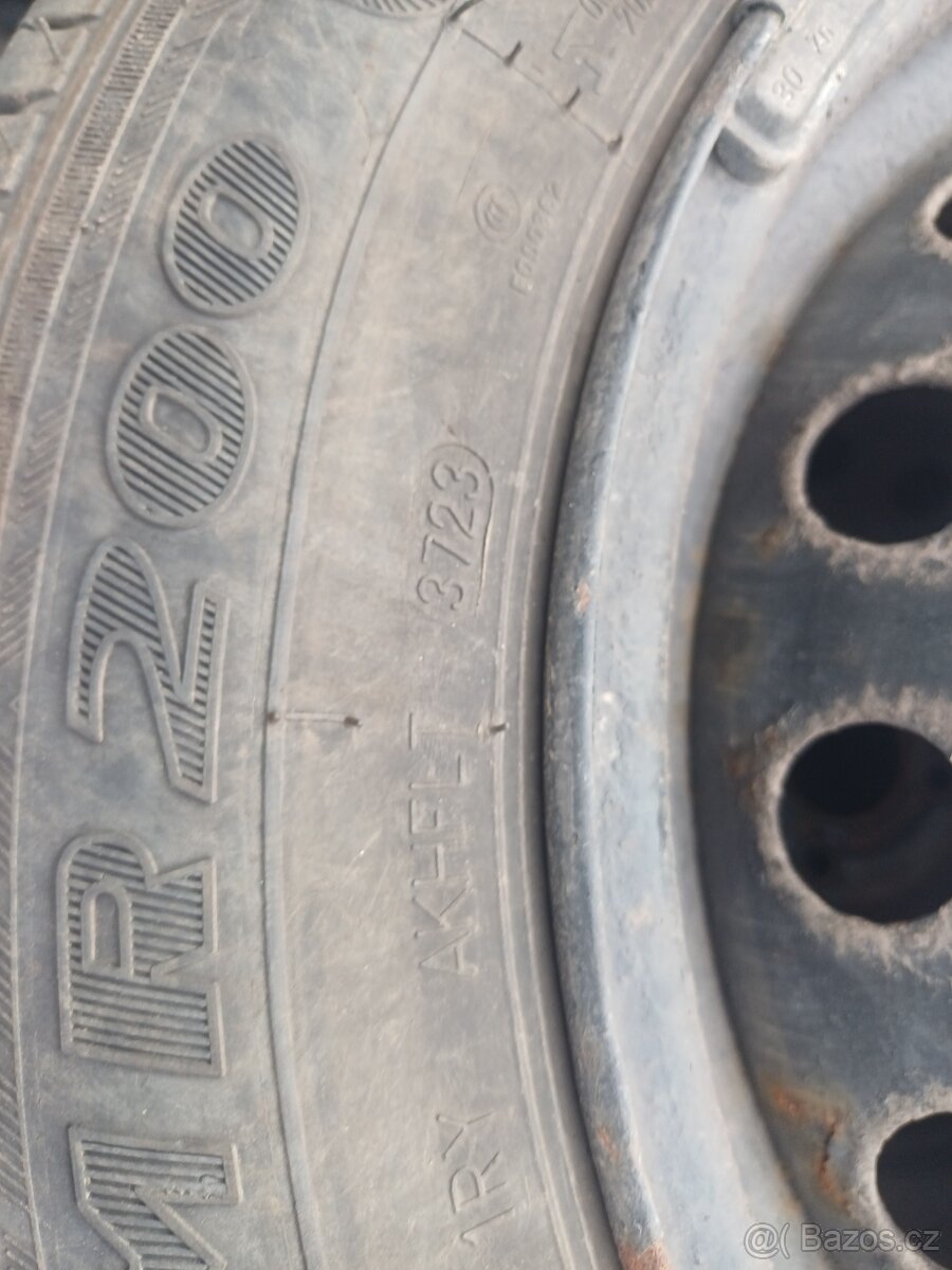 Disky + pneu 165/70 R14C - 2