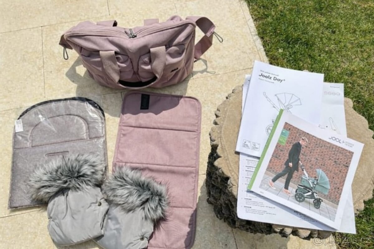Joolz Day+ Premium pink trojkombinace - 2