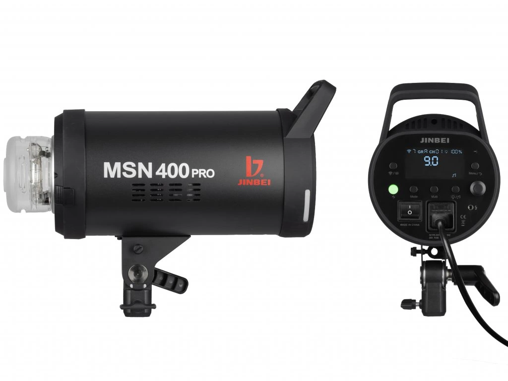Jinbei MSN 400 PRO HSS studiový blesk, 400 Ws - 2
