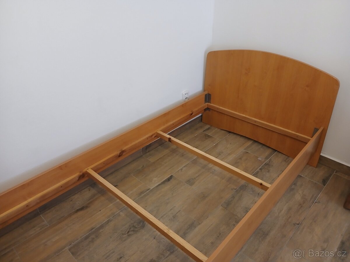 Postel s čely š.100cm - 2