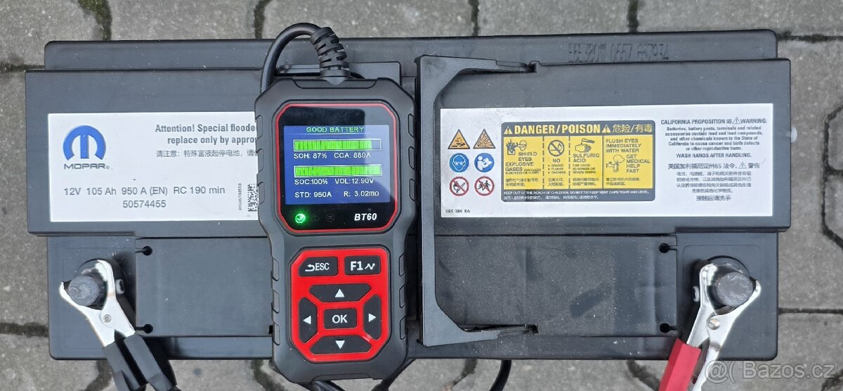 Autobaterie Varta EFB+ 12V 105Ah - 2