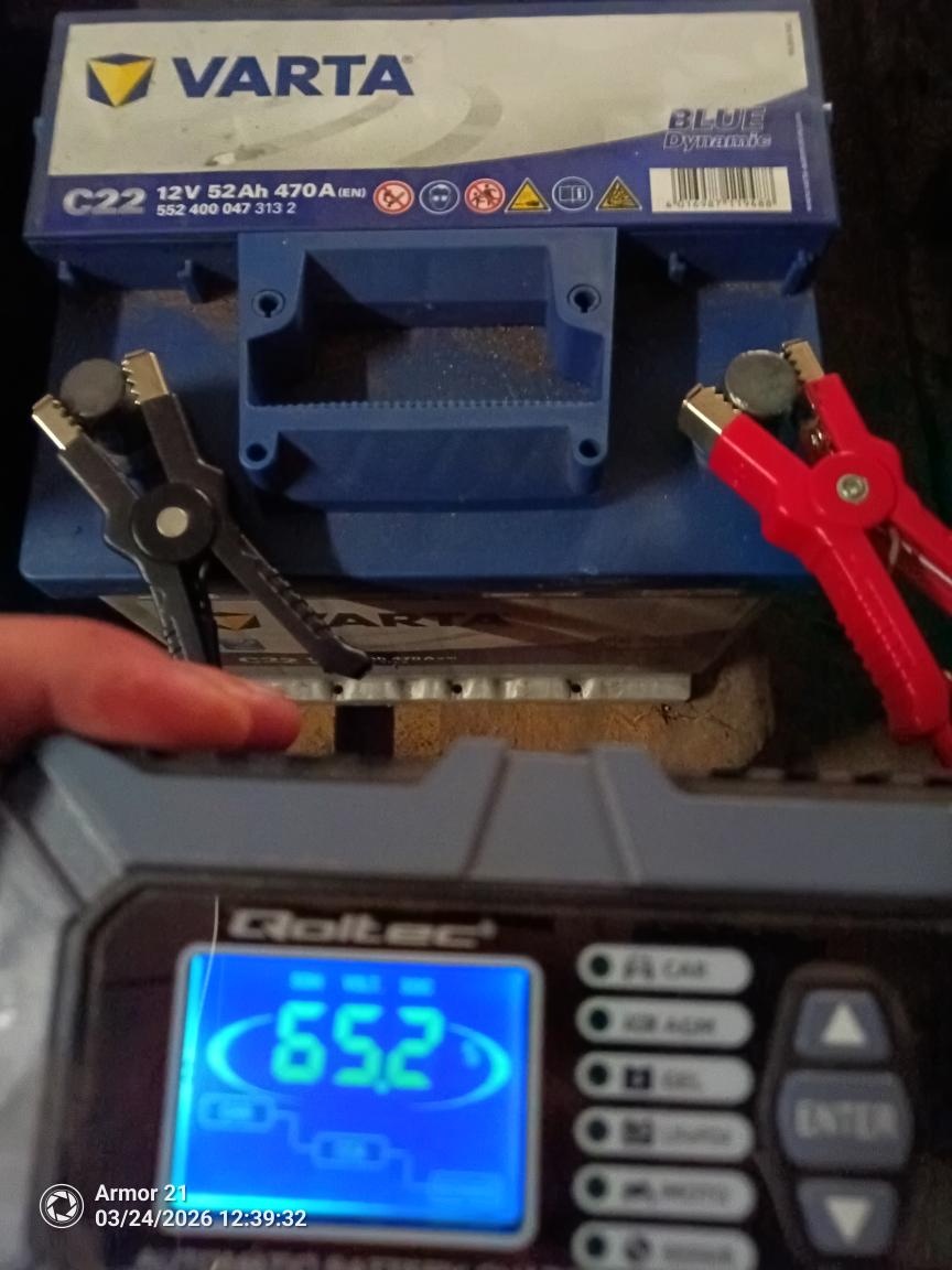 Autobaterie Varta 52AH - 2